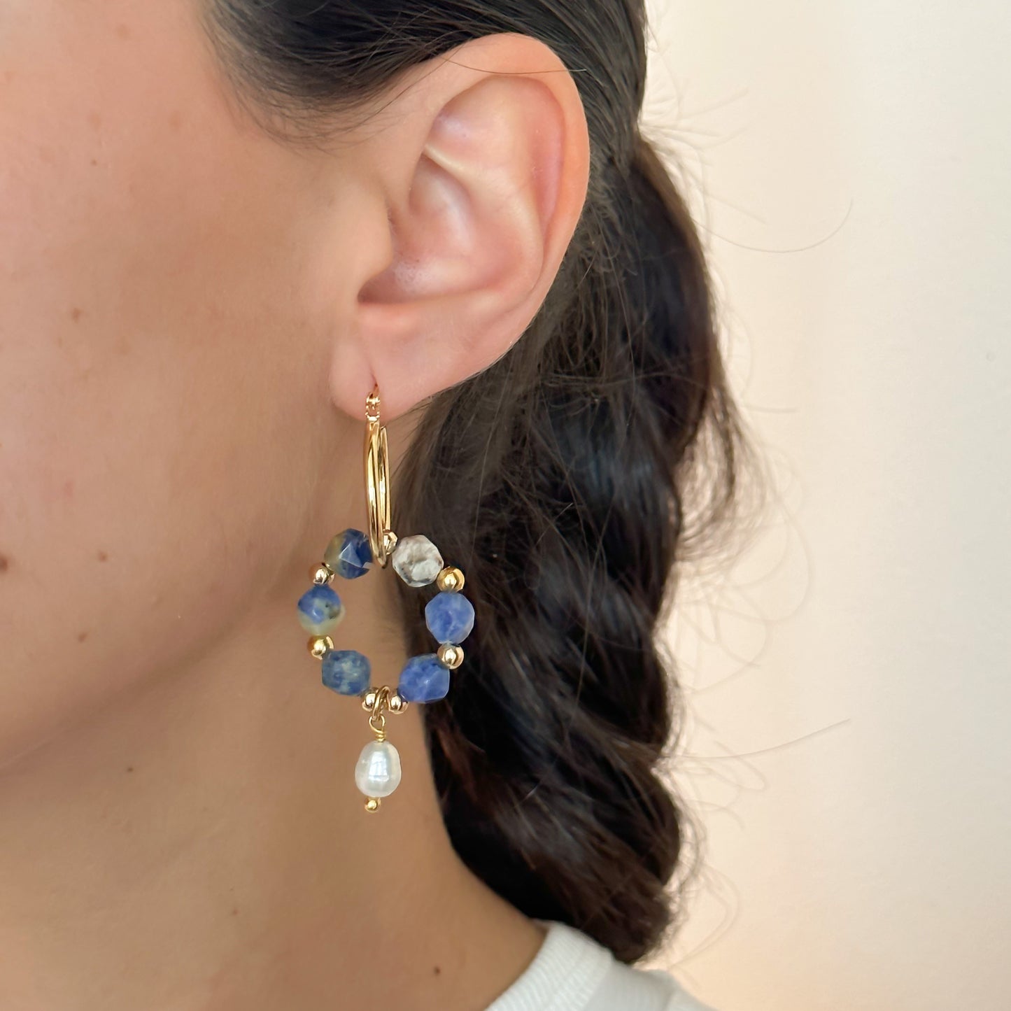 Aretes Doble Círculo