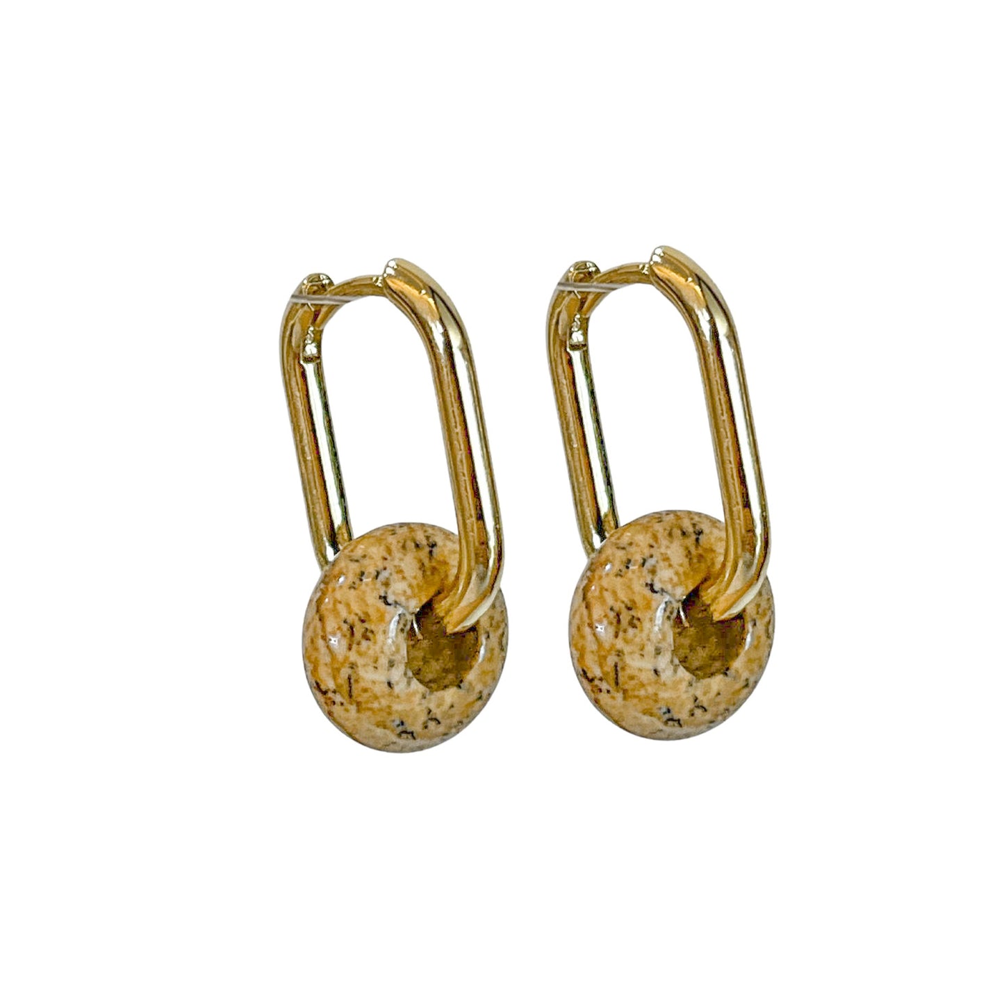 Aretes Rueda Natural