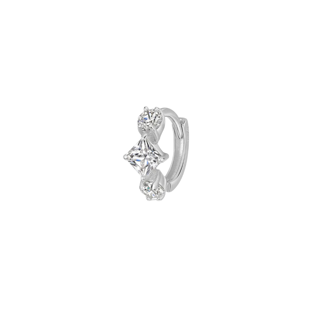 Hoop Mini Zirconias s925