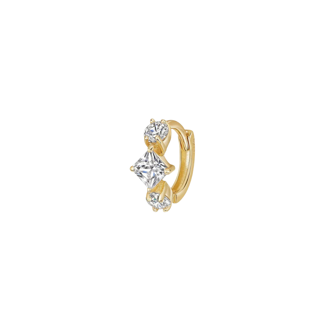 Hoop Mini Zirconias s925