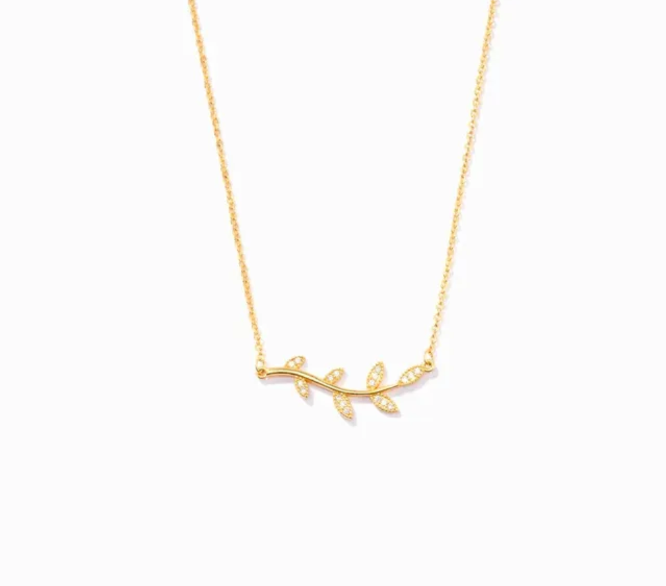 Collar con hojitas s925