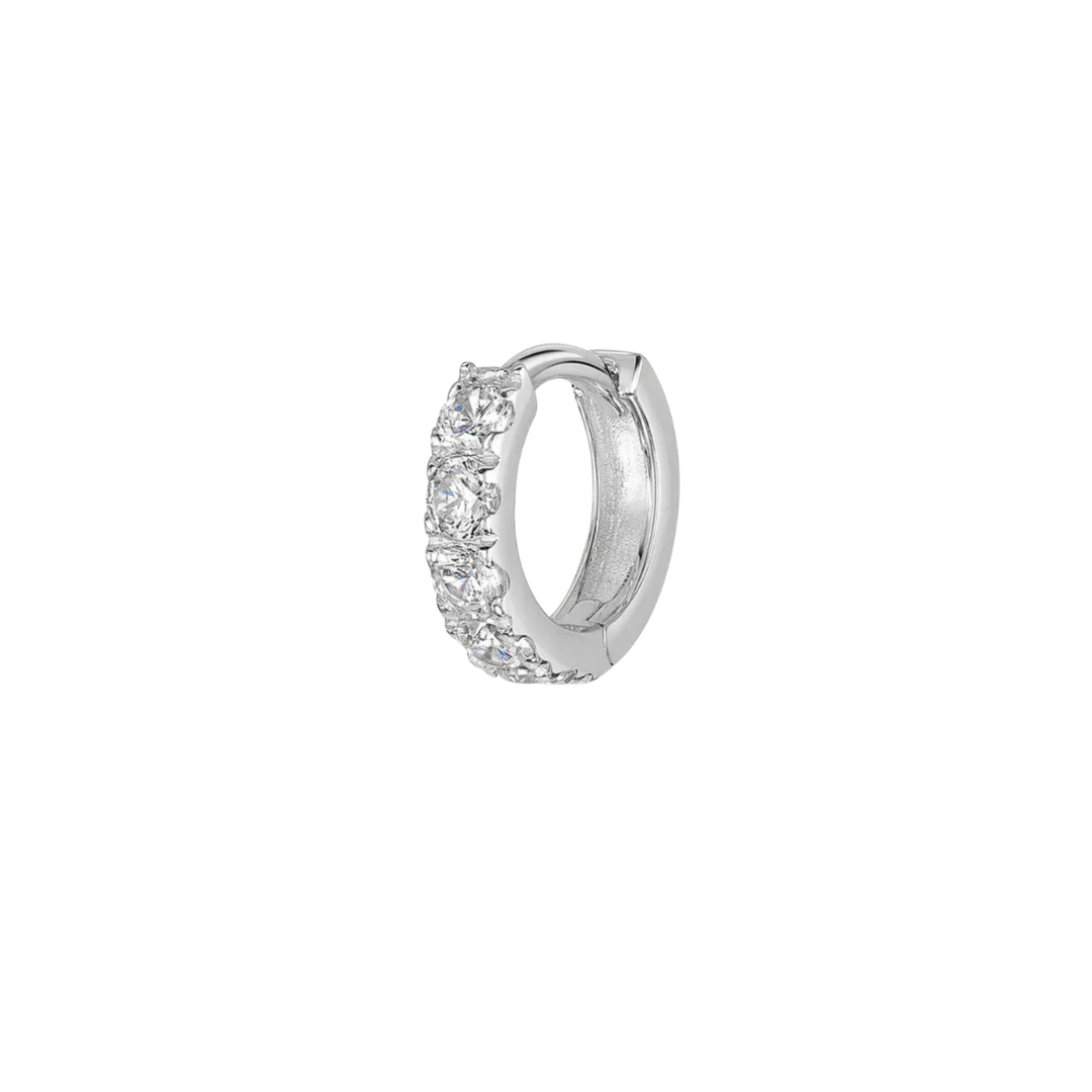 Hoop Mini Brillo s925