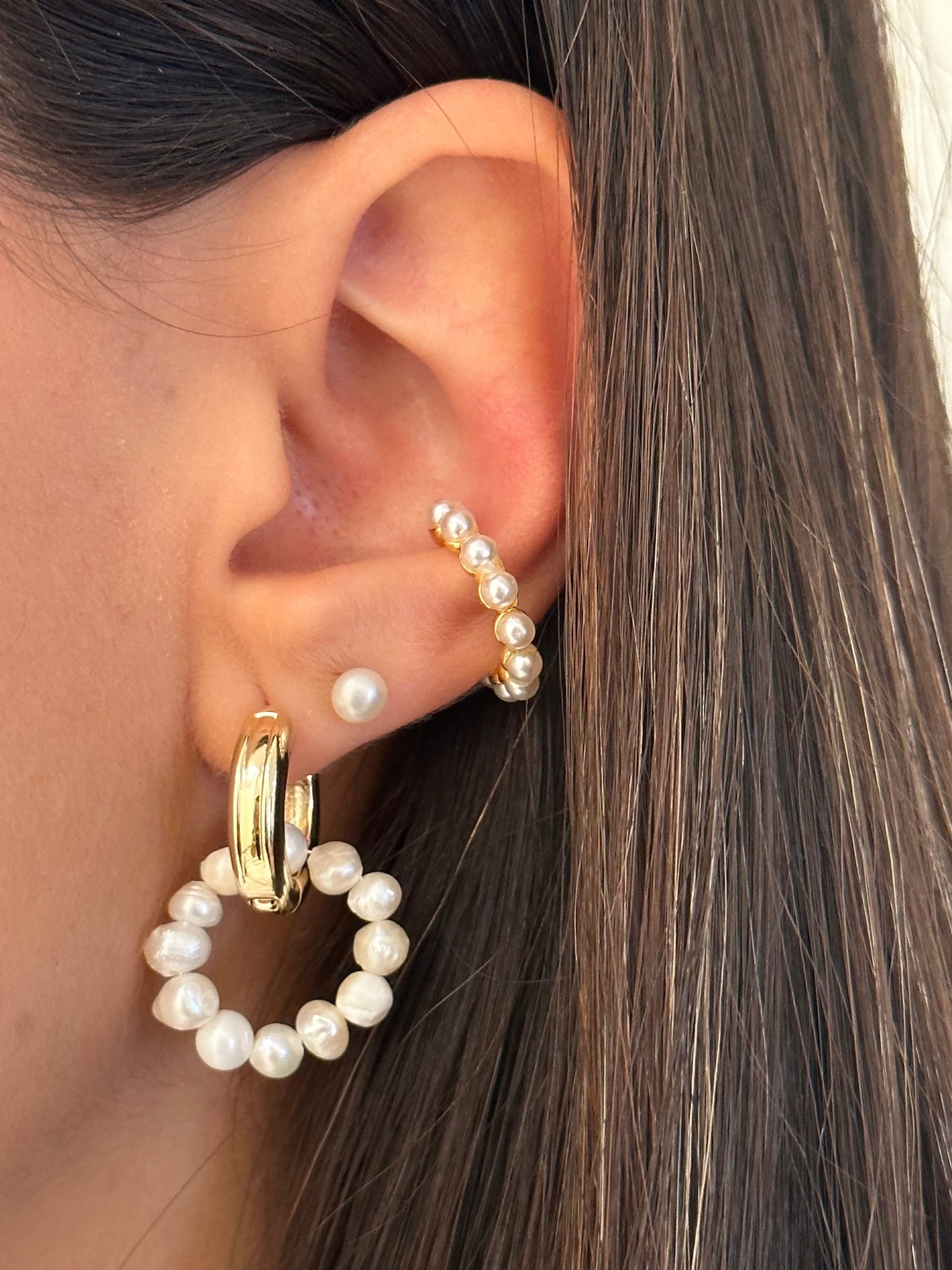 Earcuff Mini Perlitas