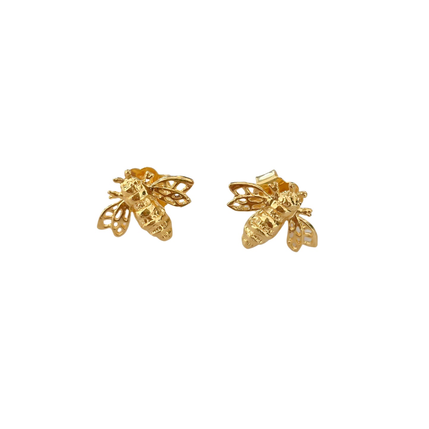 Aretes Abeja - joyería de autor