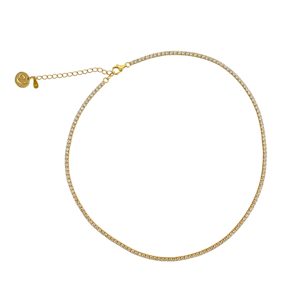 Collar Tennis 3mm - s925