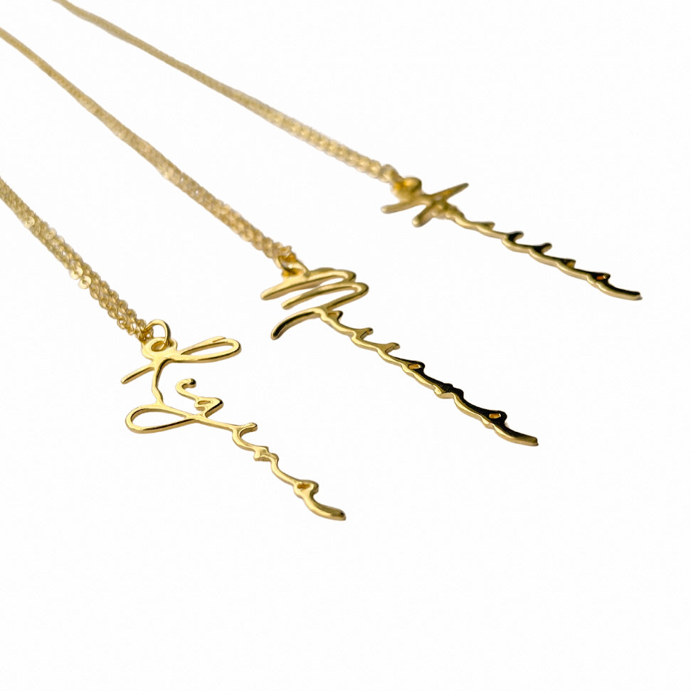 Collar personalizado Vertical