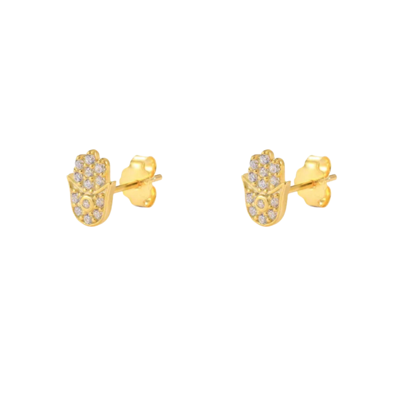 Aretes Mano Hamsa s925