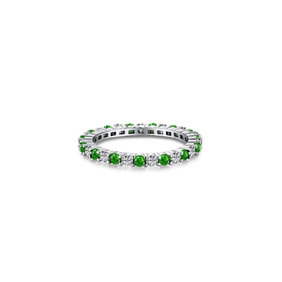 Anillo Green-White