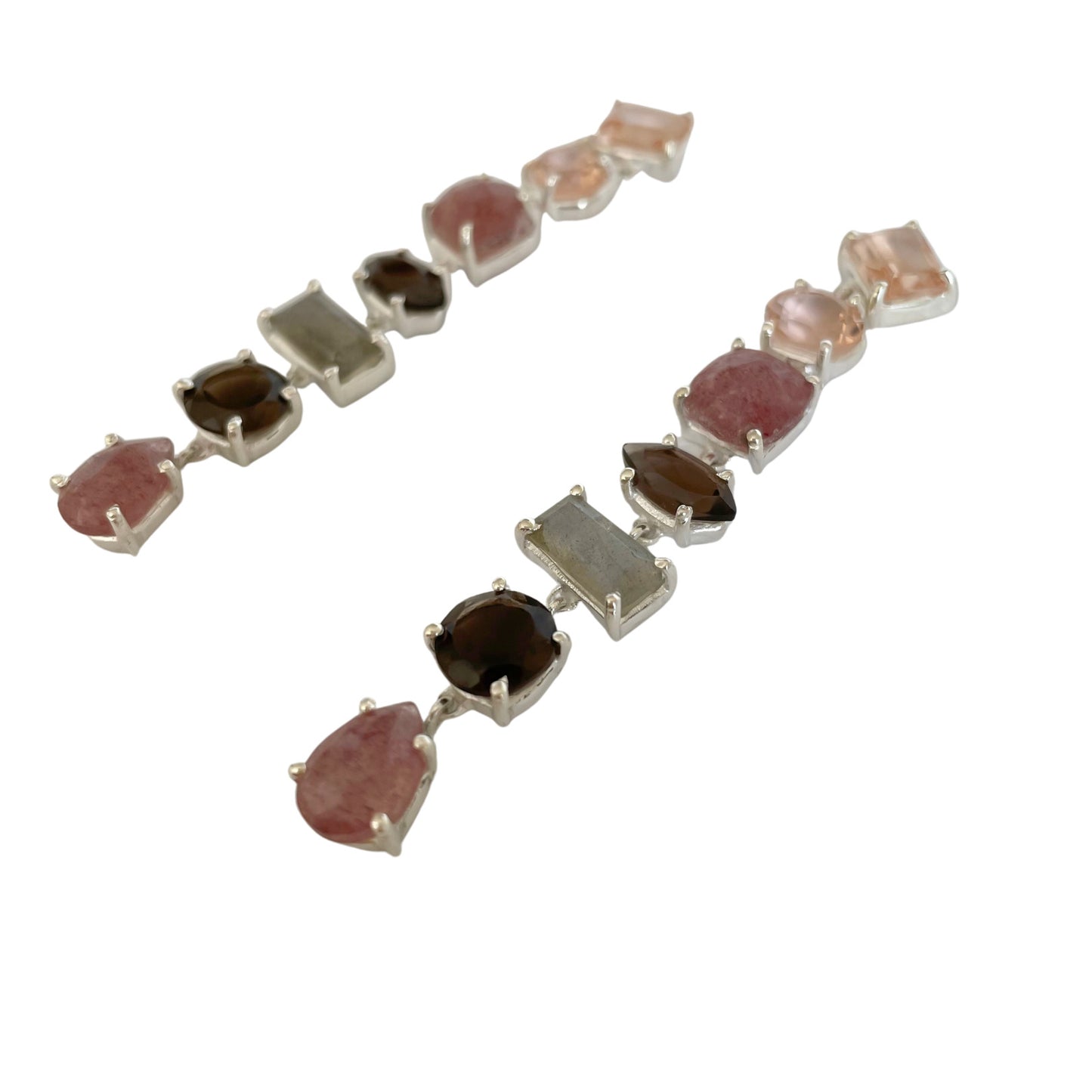 Aretes Nude - Piedras Semipreciosas