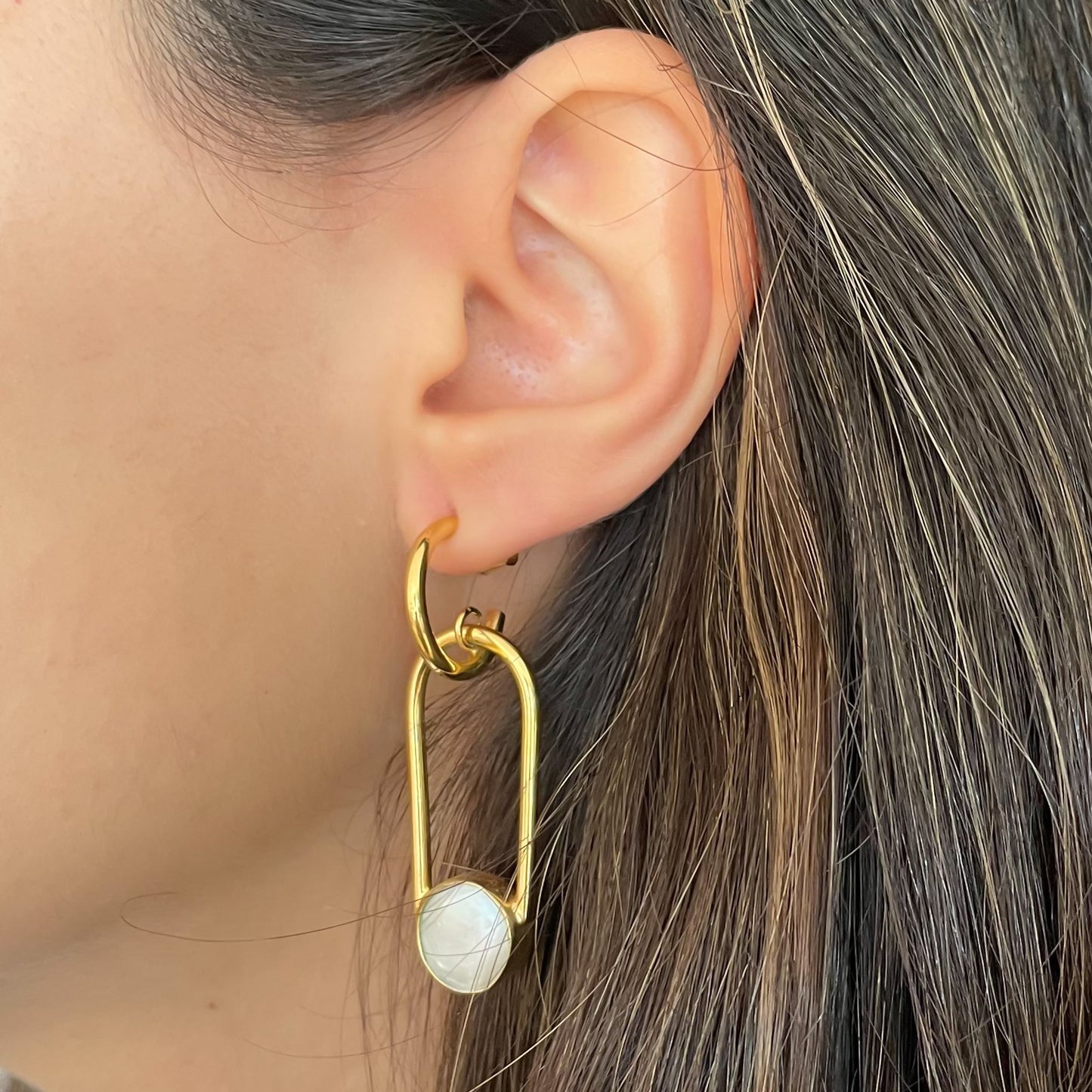 Aretes Barroco - joyería de autor