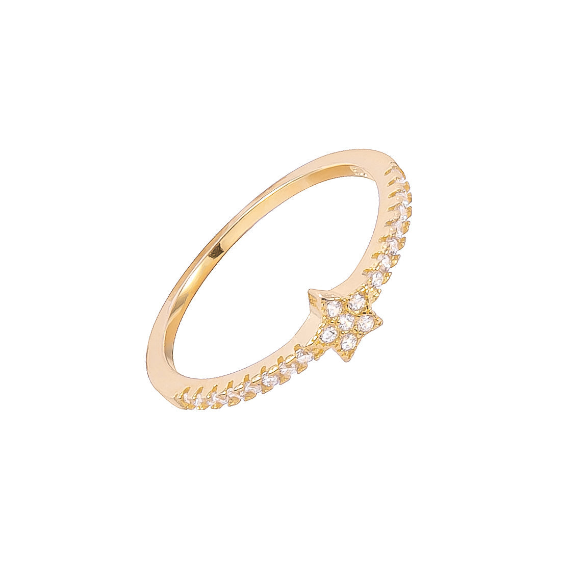 Anillo Stella dorado s925