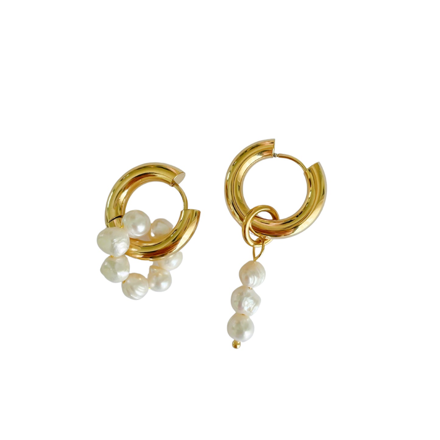 Aretes Groovy Pearls