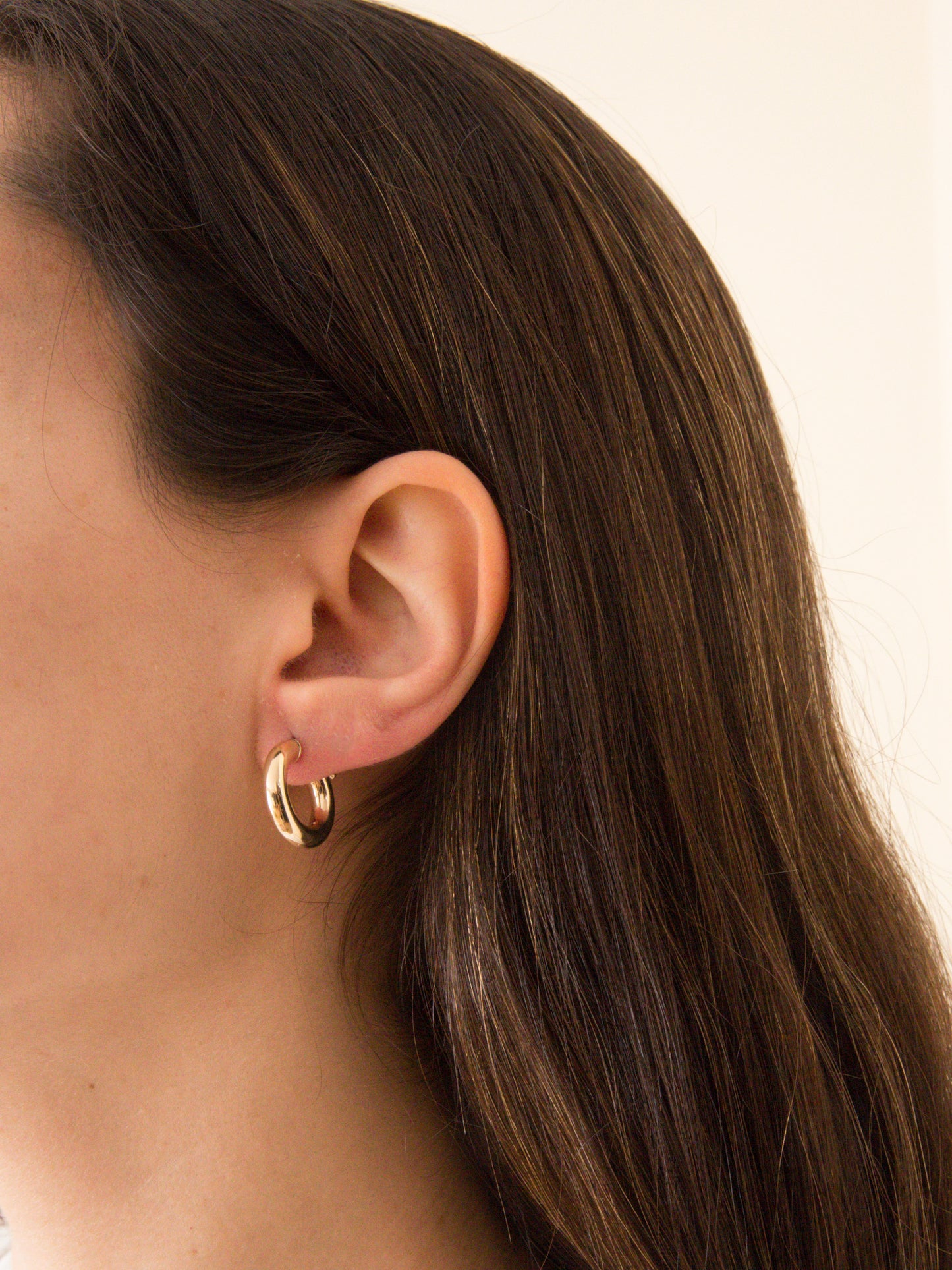 Arracadas Tubulares Oro 10kt