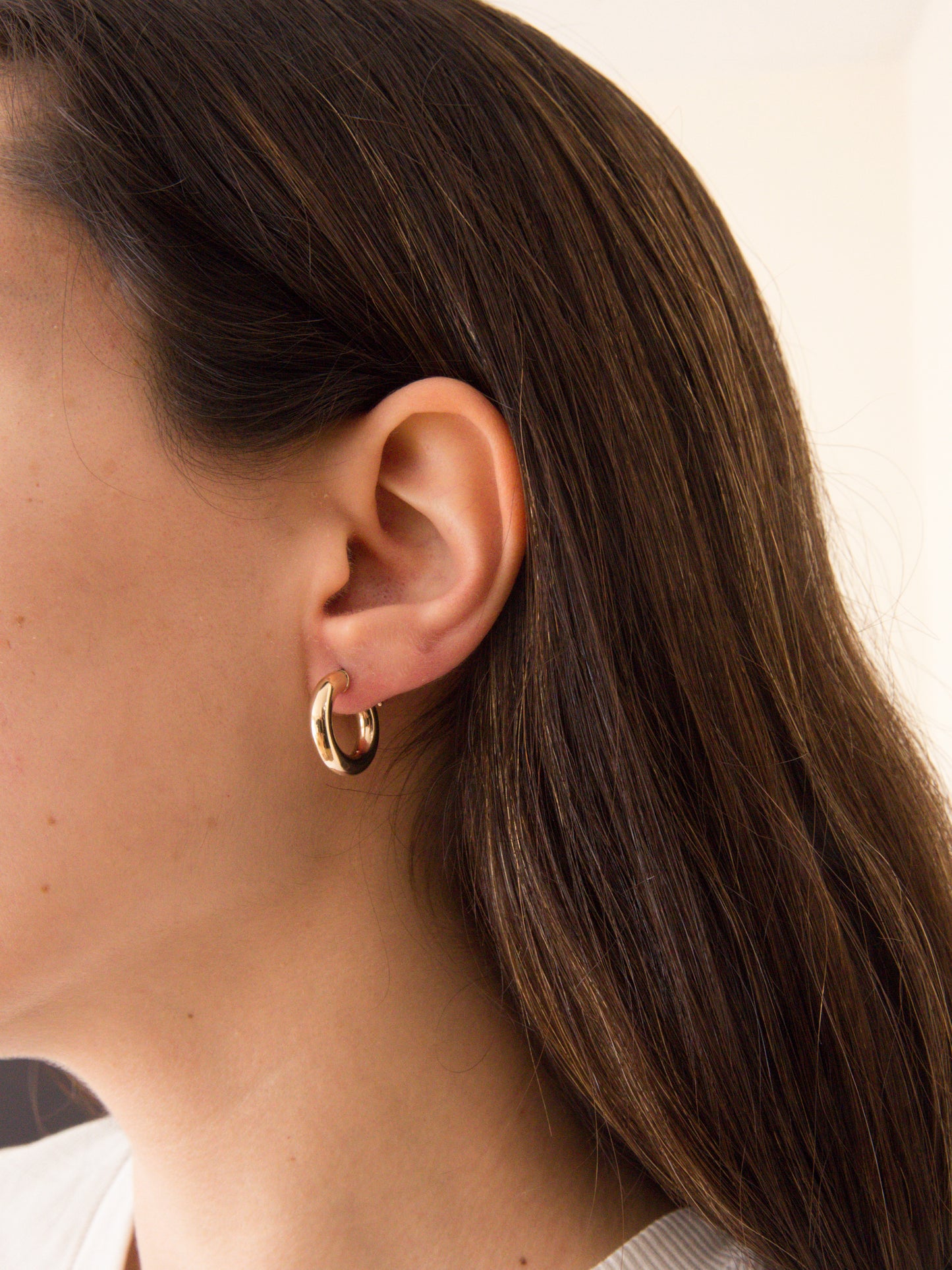 Arracadas Tubulares Oro 10kt