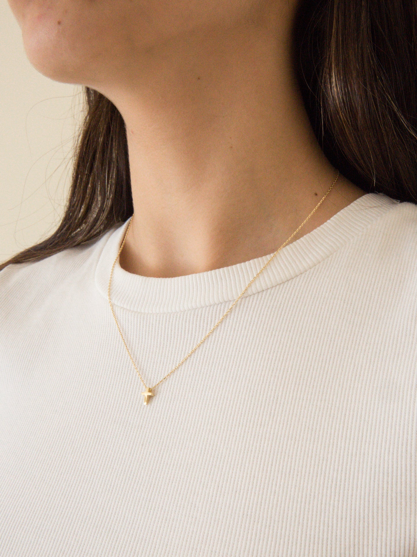 Collar Cruz Oro 10kt