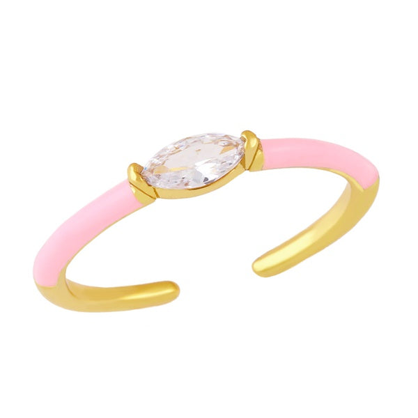 Anillo Baguette Colors