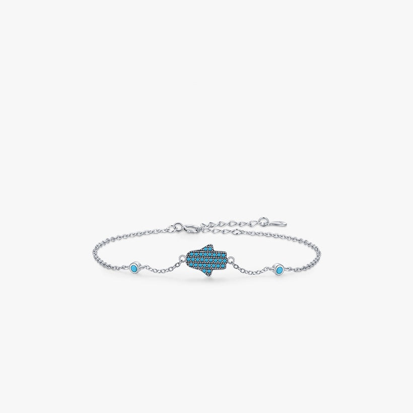 Pulsera mano Hamsa s925