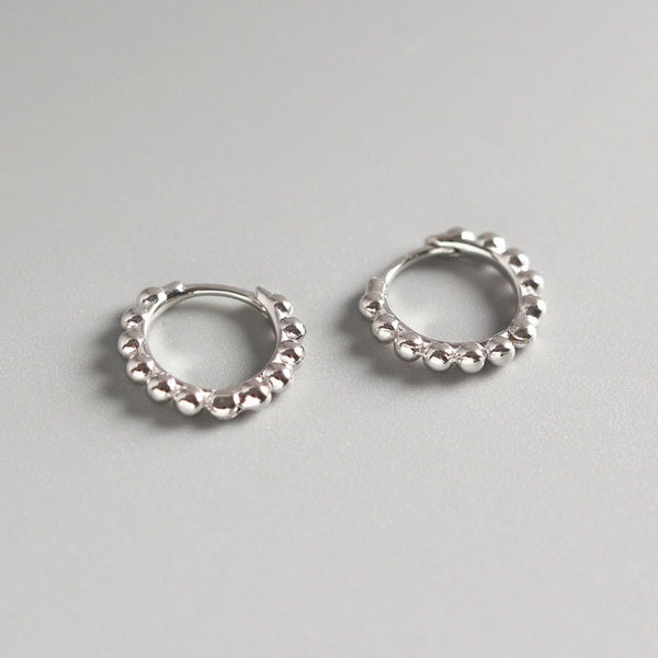 Hoops burbujas s925