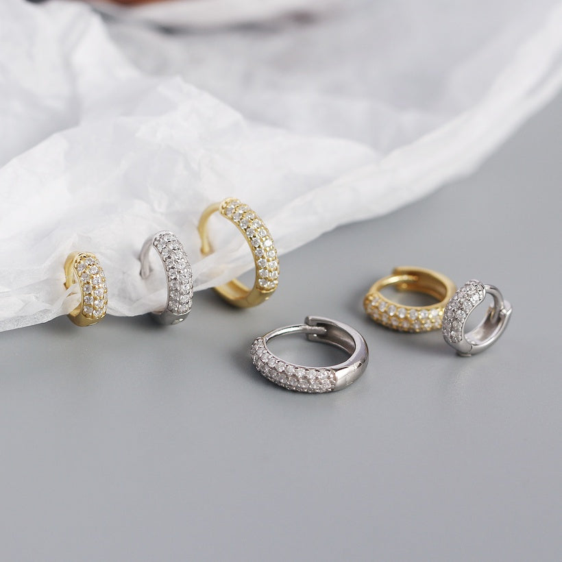 Hoops Pavé s925