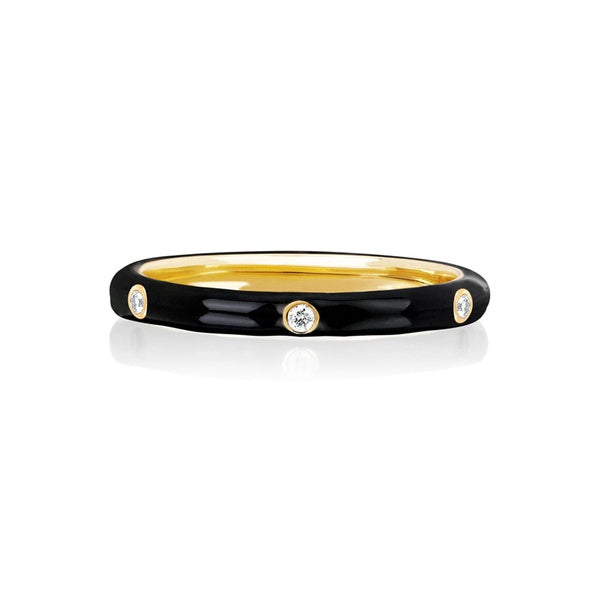 Anillo Band negro