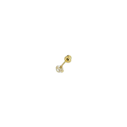 Broquel zirconia 3mm Oro 10kt