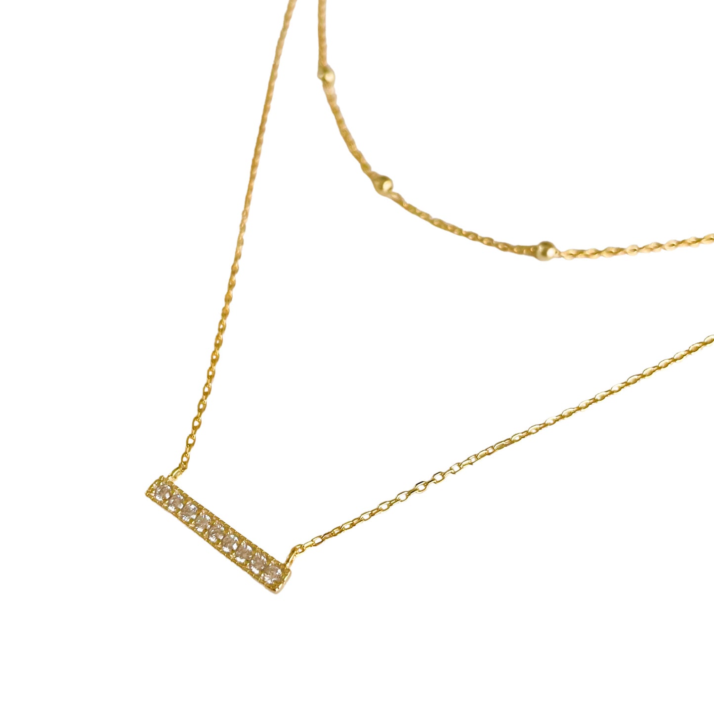 Collar Doble Shiny s925