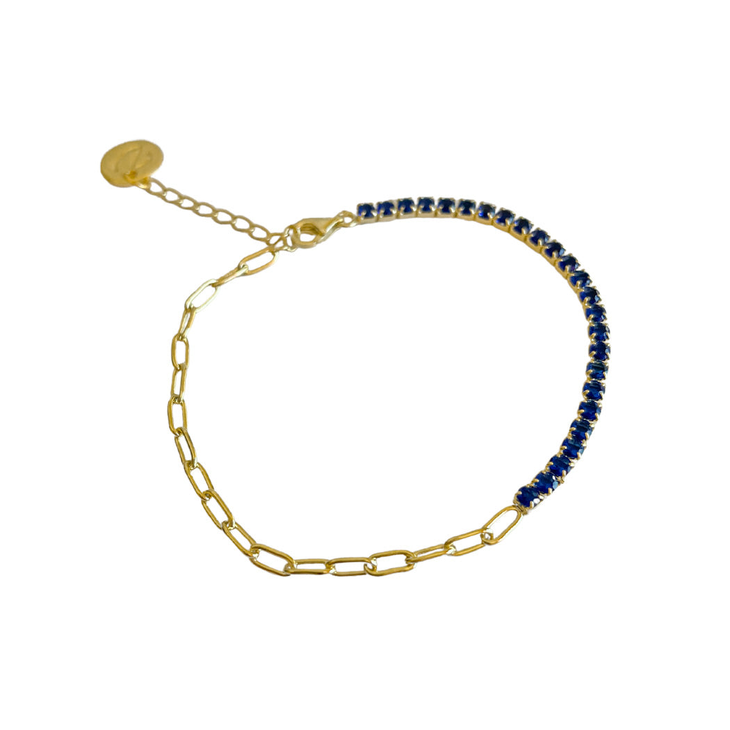 Pulsera Half Tennis s925