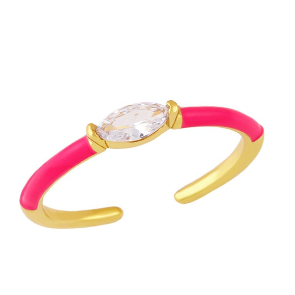 Anillo Baguette Colors