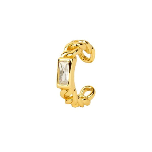 Earcuff baguette s925