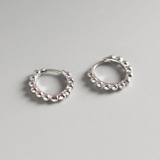 Hoops burbujas s925