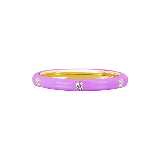 Anillo Band morado