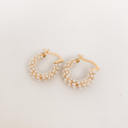 Hoops Miyuki perlas