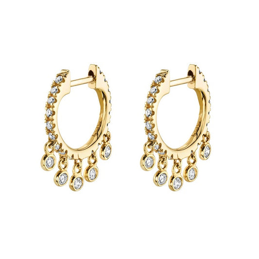 Hoops brillos s925